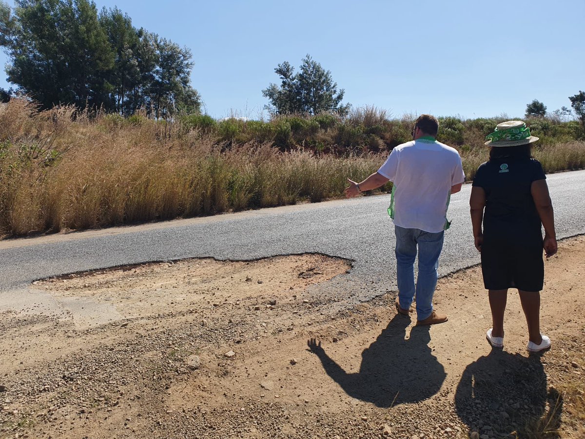 Today, National Chairperson and #TeamFixSA Member for Infrastructure @ME_Beaumont is taking the final leg of our nationwide Worst Roads Tour to Lydenburg in Mpumalanga, alongside our Premier Candidate, @ThokoMashiane. The R540 road between Lydenburg and Dullstroom is riddled…