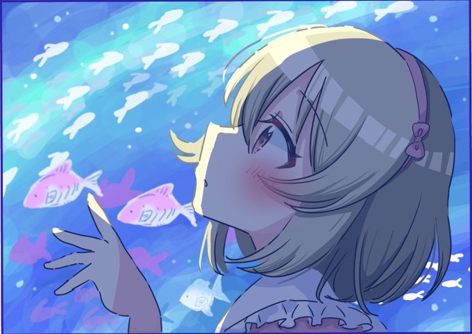 「blush underwater」 illustration images(Latest)