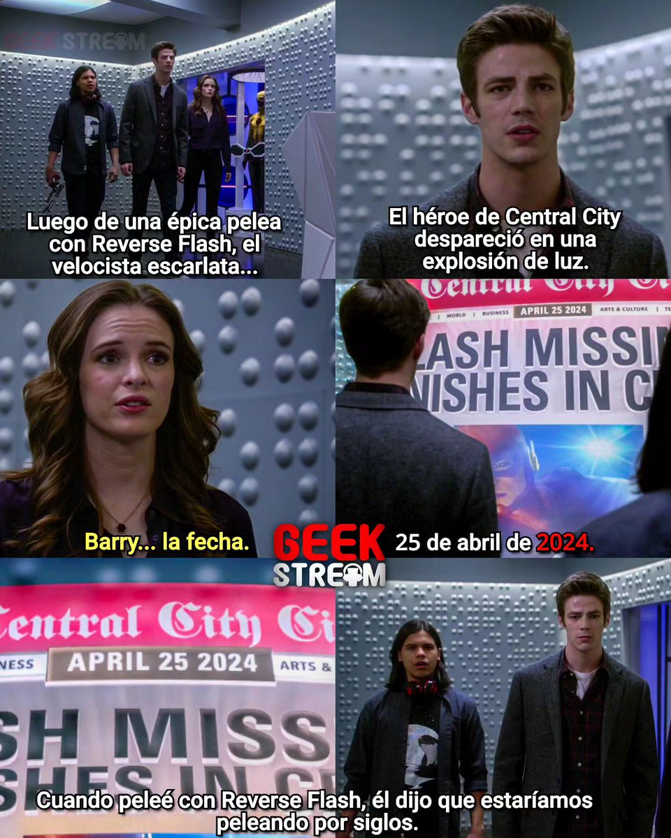 Es hoyyyy

#GeekStream #TheFlash #DCComics #Crisis #Netflix #Max #ReverseFlash #04/25