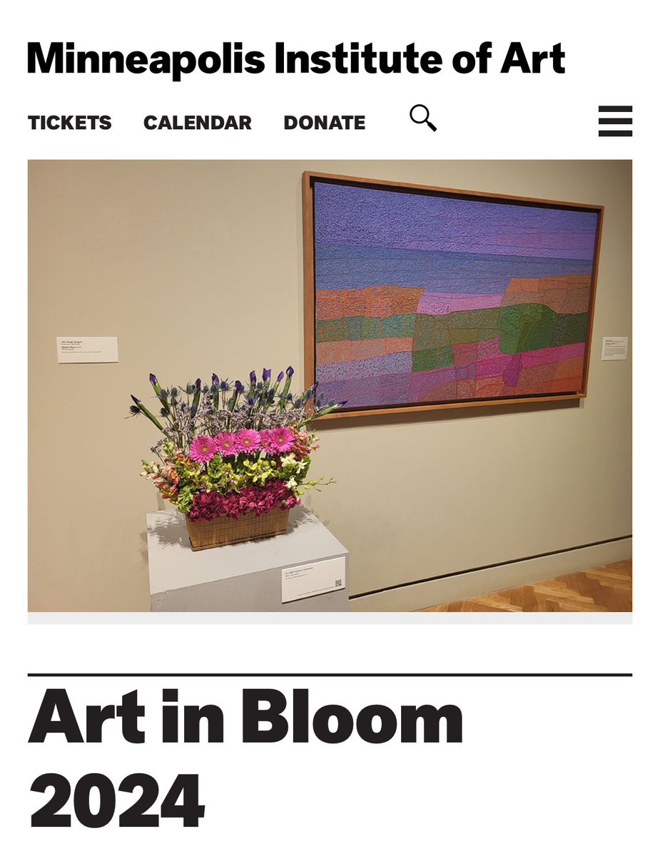 Art but make it… flowers?  @ArtButSports