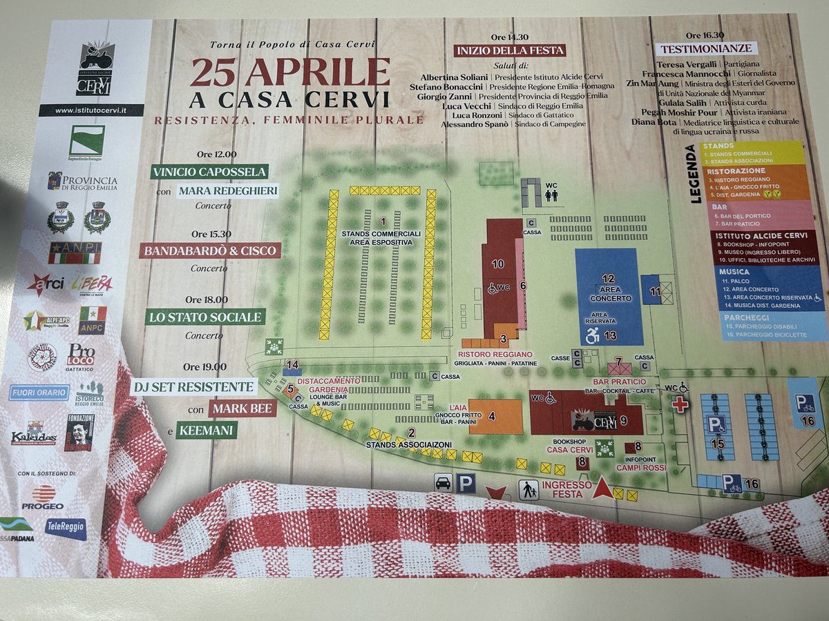 #CasaCervi si prepara alla grande FestadellaLiberazione! Felice #25aprile