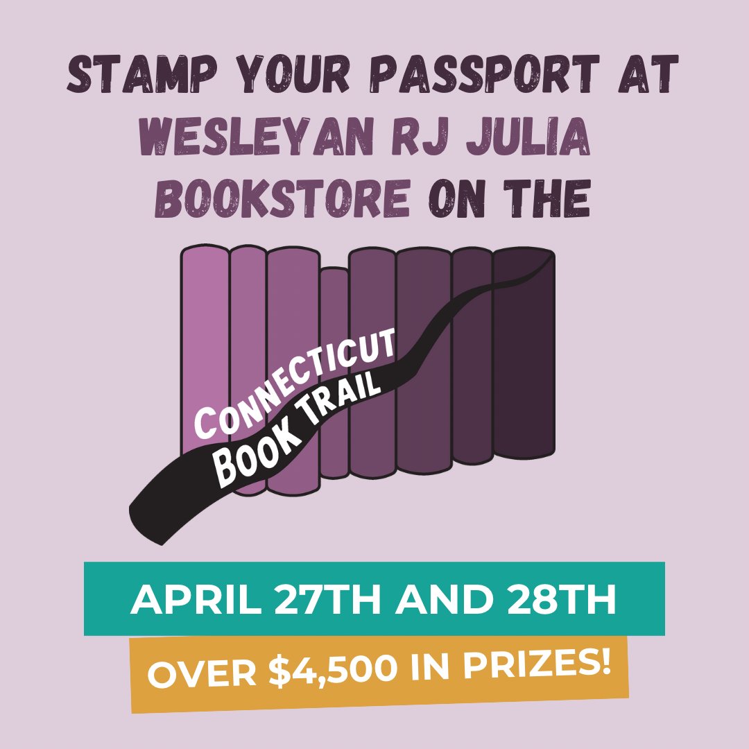 This weekend! Join in the fun and celebrate indie bookstores! 🎉📚️
We can't wait to see you! 🗺️🎉 ⁠
Check CTBookTrail.org for store hours.⁠
⁠
#wesrjjulia #CTBookTrail24 #CTBookTrail #IndieBookstores #BookishAdventure⁠