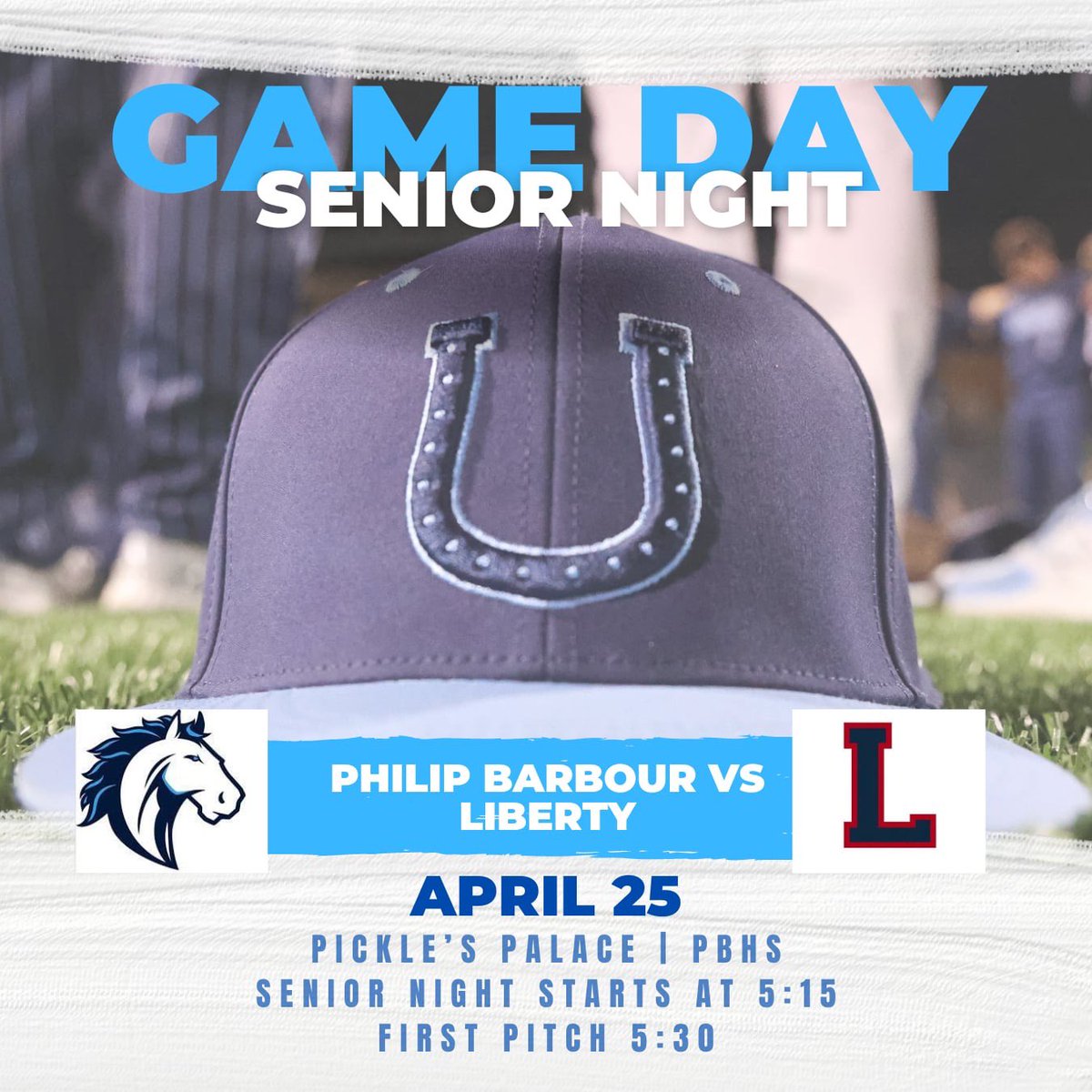 Tonight we honor our SENIORS!

#GoColts #SeniorNight ⚾️
#WVprepbase #GameDay

🆚 Liberty Mountaineers
📍 PBHS - Pickles Palace
⏰ 5:30PM
📺 web.gc.com/teams/AeGygd70…