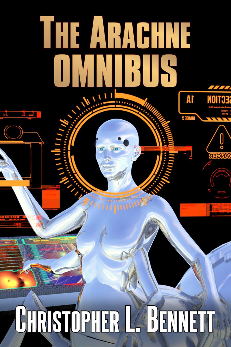 Presenting @CLBennettAuthor’s #ArachneOmnibus, hours of exciting science fiction reading in one convenient volume. Includes both #ArachnesCrime and #ArachnesExile buff.ly/3Mvd4LU @DMcPhail #FirstContact #AlienEncounter