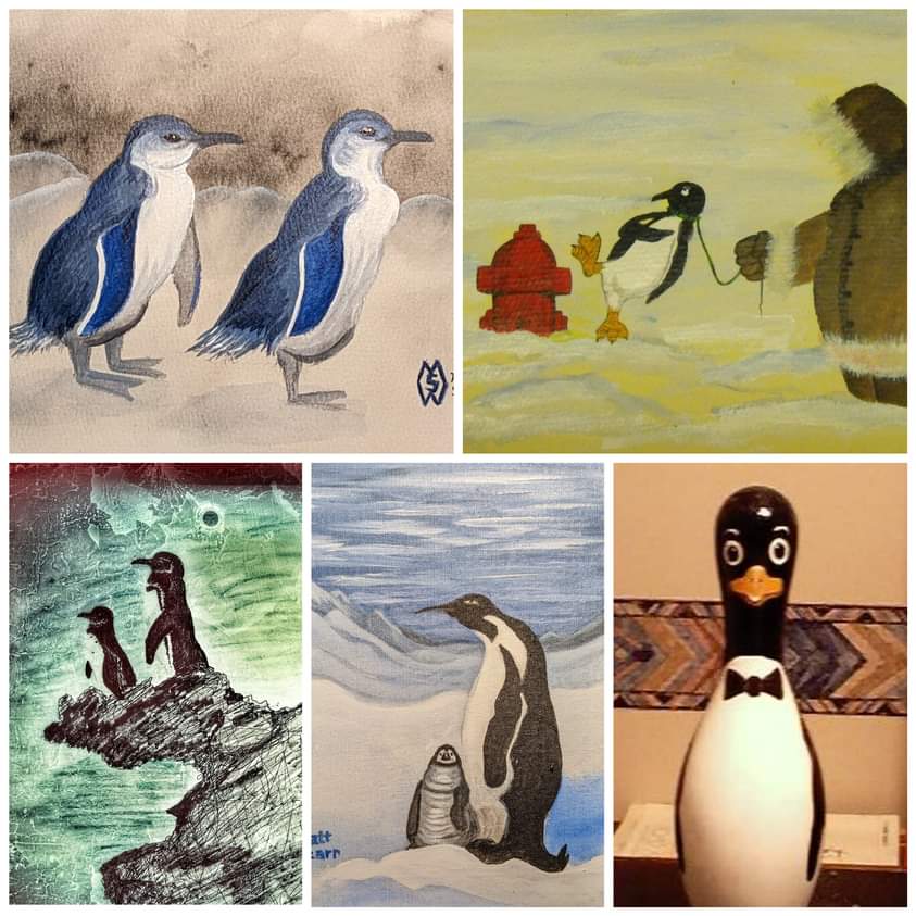 April 25th is World Penguin Day.   Here are some of my works of art with penguins.  teepublic.com/user/matt-star…
#mattstarrfineart #gift #giftideas #tshirts #homedecor #art #penguin #penguins #bowlingpin #eskimo #animal #snow #cold #wildlife #bird #birds #migration #WorldPenguinDay