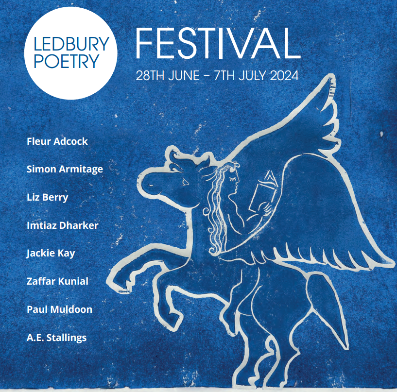 Great to have 2 poets featured at this year's @LedburyPoetry in the super @gandercat and @roshnigallagher ! You can see the whole stunning line-up for #Ledbury24 and get tickets here: ledburypoetry.org.uk/home/whats-on/