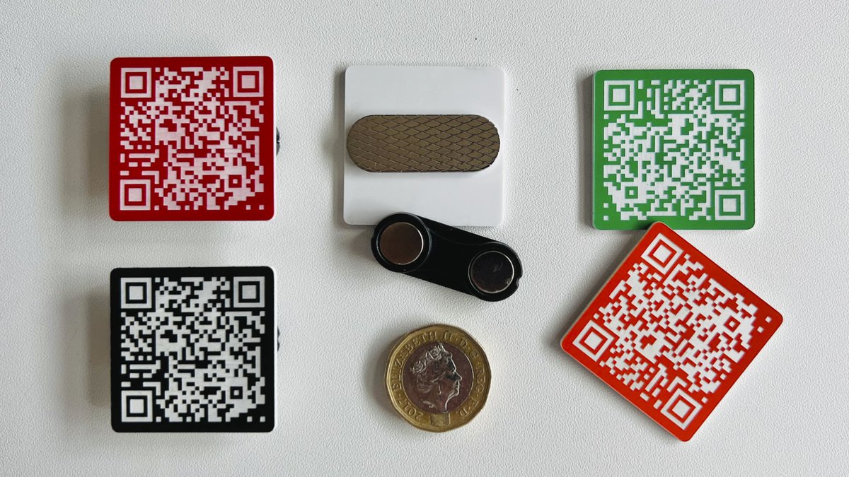 Is the business card dead? Simply evolving and our QR Code Magnetic Badges are revolutionising and unlocking powerful networking features! Contact us for details. #Badge #Qrcode #Networking #Design