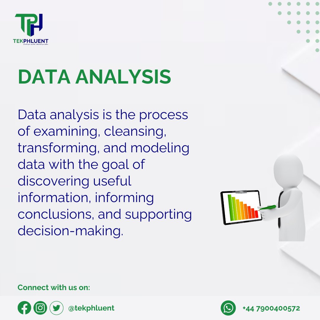 Unlock the power of data with Tekphluent's June Tech Accelerator Cohort! Dive into the world of data analysis and unleash your potential. Don't miss out on this opportunity to transform your career. Enroll now!

#DataAnalysis #TechTraining #CareerGrowth #Tekphluent