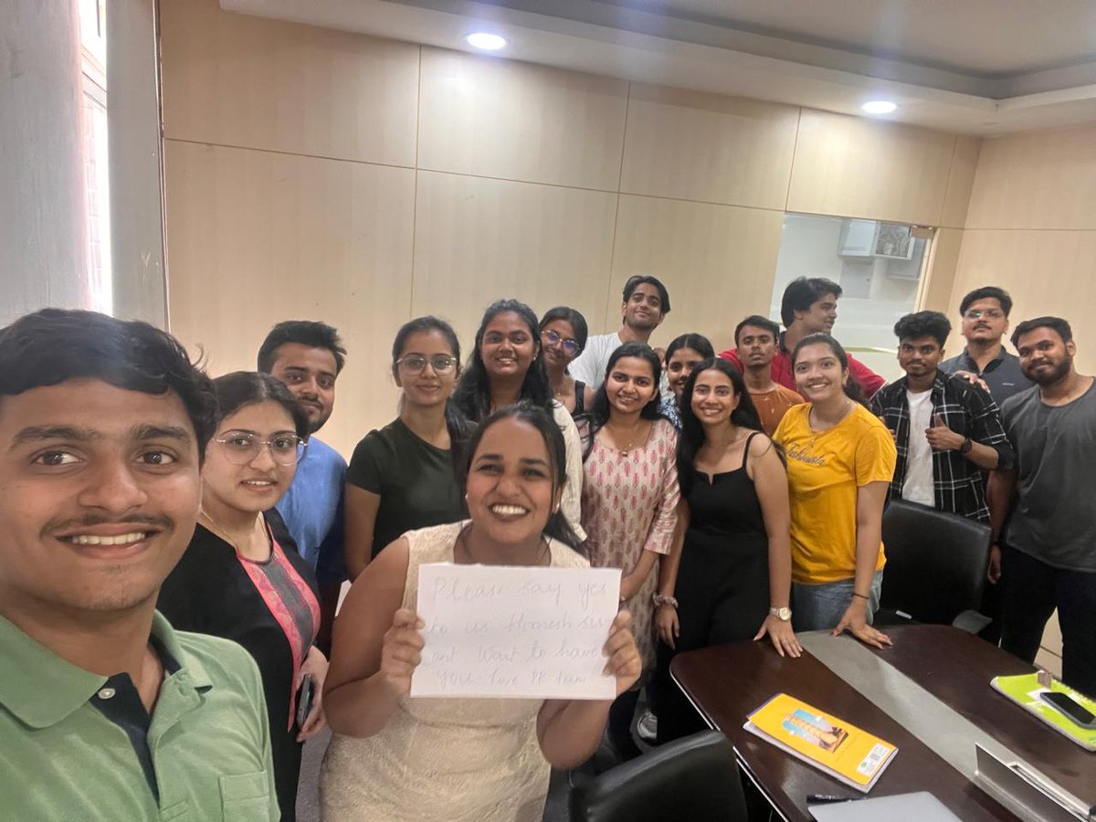 AmityFilm's tweet photo. A small work from our side to you @HimeshMankad sir 😃

Your presence will not only make our event entertaining &amp; effective, but will also stand as the most memorable part of our life.

#AmityUniversity #Amity #AmityUniversityMumbai #AUM https://t.co/d7WGs1AHBw
