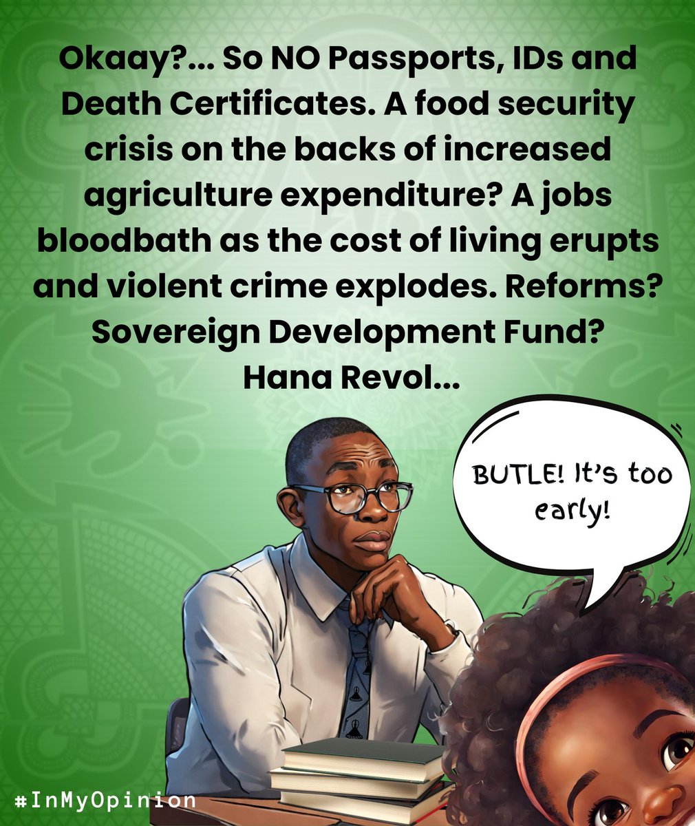 I need to re-read the RFP Election Manifesto. It's quite a quick read too, and maybe there's a whole lot to be gleaned from that point alone! #InMyOpinion #Lesotho #Lstwitter