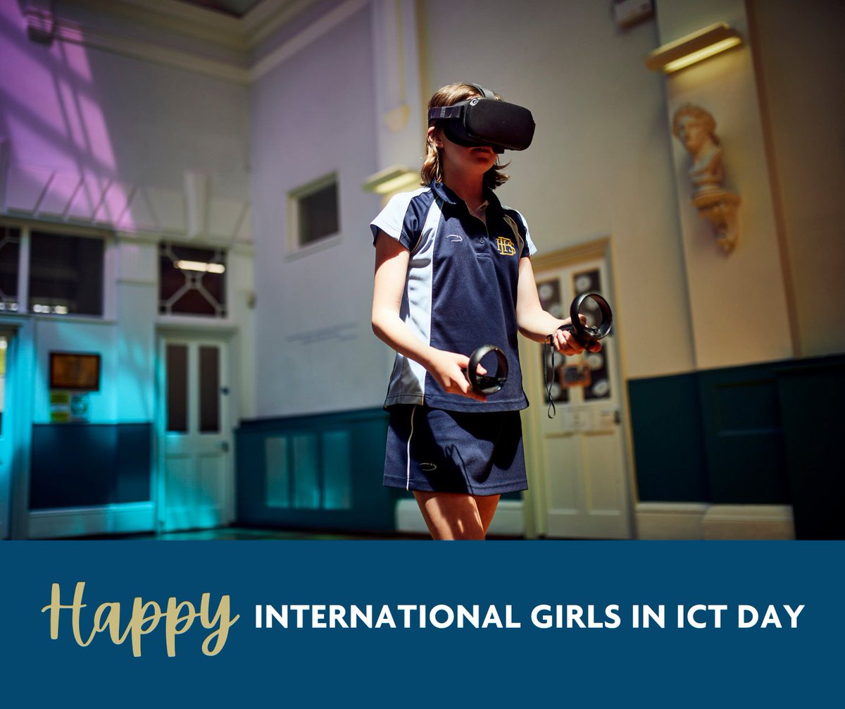 Happy International Girls in ICT Day! Don’t forget to join us tonight for our GDST CareerStart webinar (7-8pm) on 'Careers in Gaming' with a host of tech and gaming specialists.📱💻
#Wheregirlsboldlygo #girlsinict #girlsintech #girlsingaming #girlsfutures #independentschool @GDST