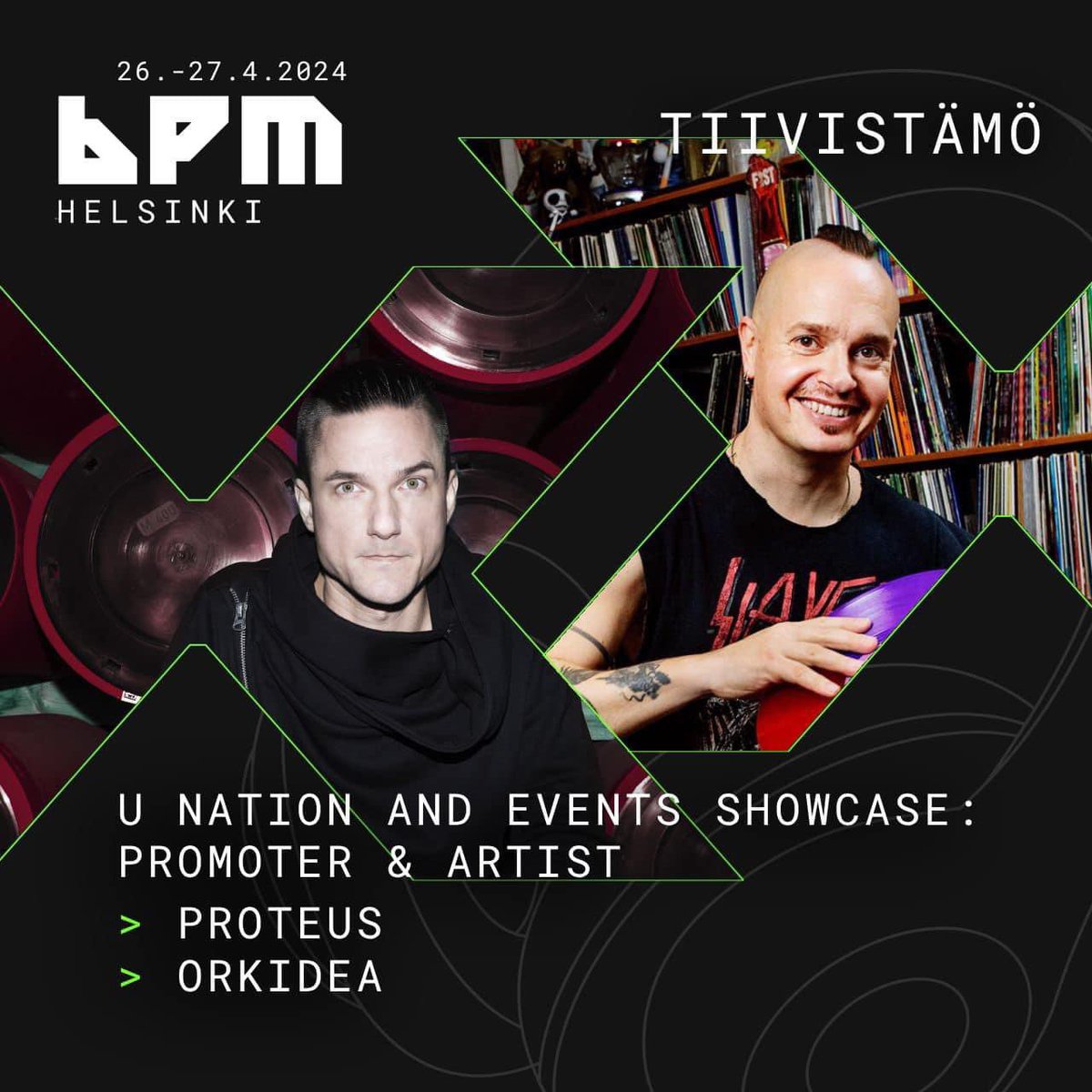 This Friday giving keynote talk with dear friend and ultimate promoter Harri-Proteus at the BPM Helsinki event filled with inspiring content around DJ culture and event industry. Come and join the community 🫶🏻