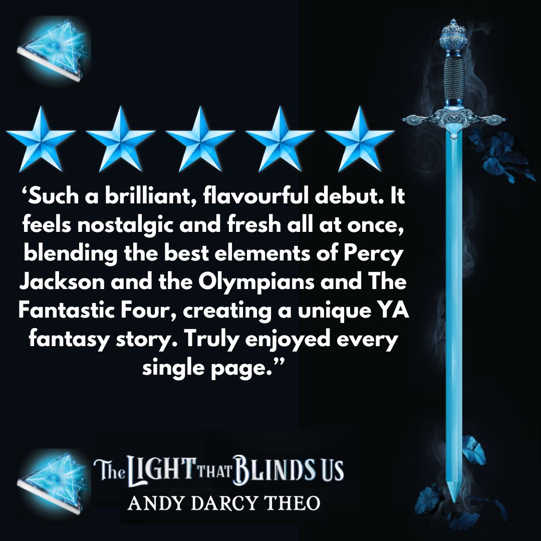 Sharing the love for The Light That Blinds Us by debut author @AndyDarcyTheo on publication day with a taster of the amazing NetGalley reviews 💙