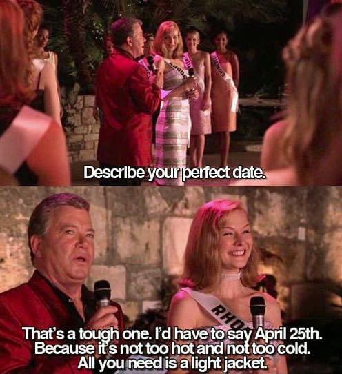 Happy April 25th.