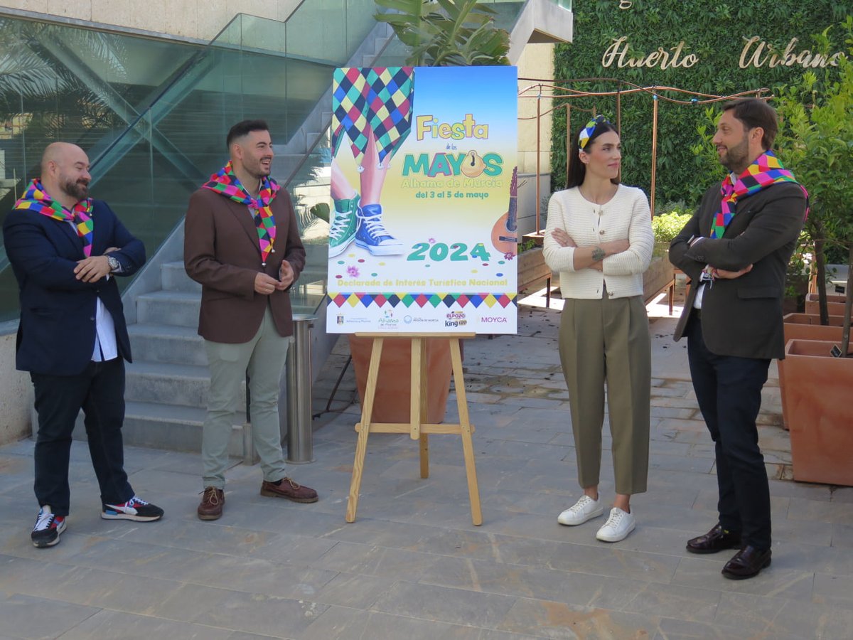 🎉 La fiesta de 'Los Mayos' llenará de colores las calles de Alhama de Murcia con una programación que incluye más de 70 actividades para todos los públicos. ➡️ goo.su/EPBRY8 #TurismoRegióndeMurcia #RegióndeMurcia #AlhamadeMurcia