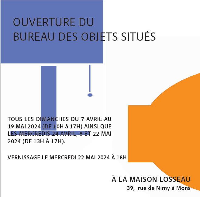 Envie de venir déposer un #objet au Bureau des Objets Situés  ? Il ouvre justement demain à la ML de 10h à 17h ! 🤓