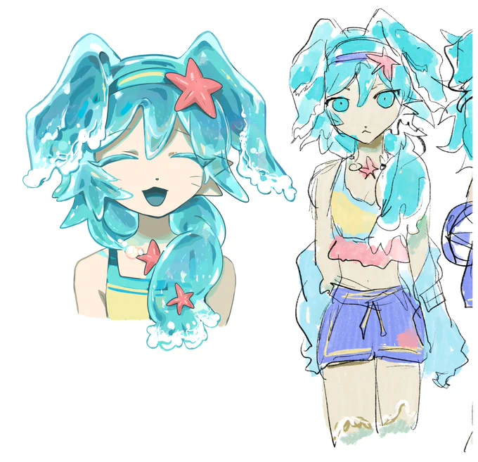 #Gtsurius創作 ビーチドッグちゃん 