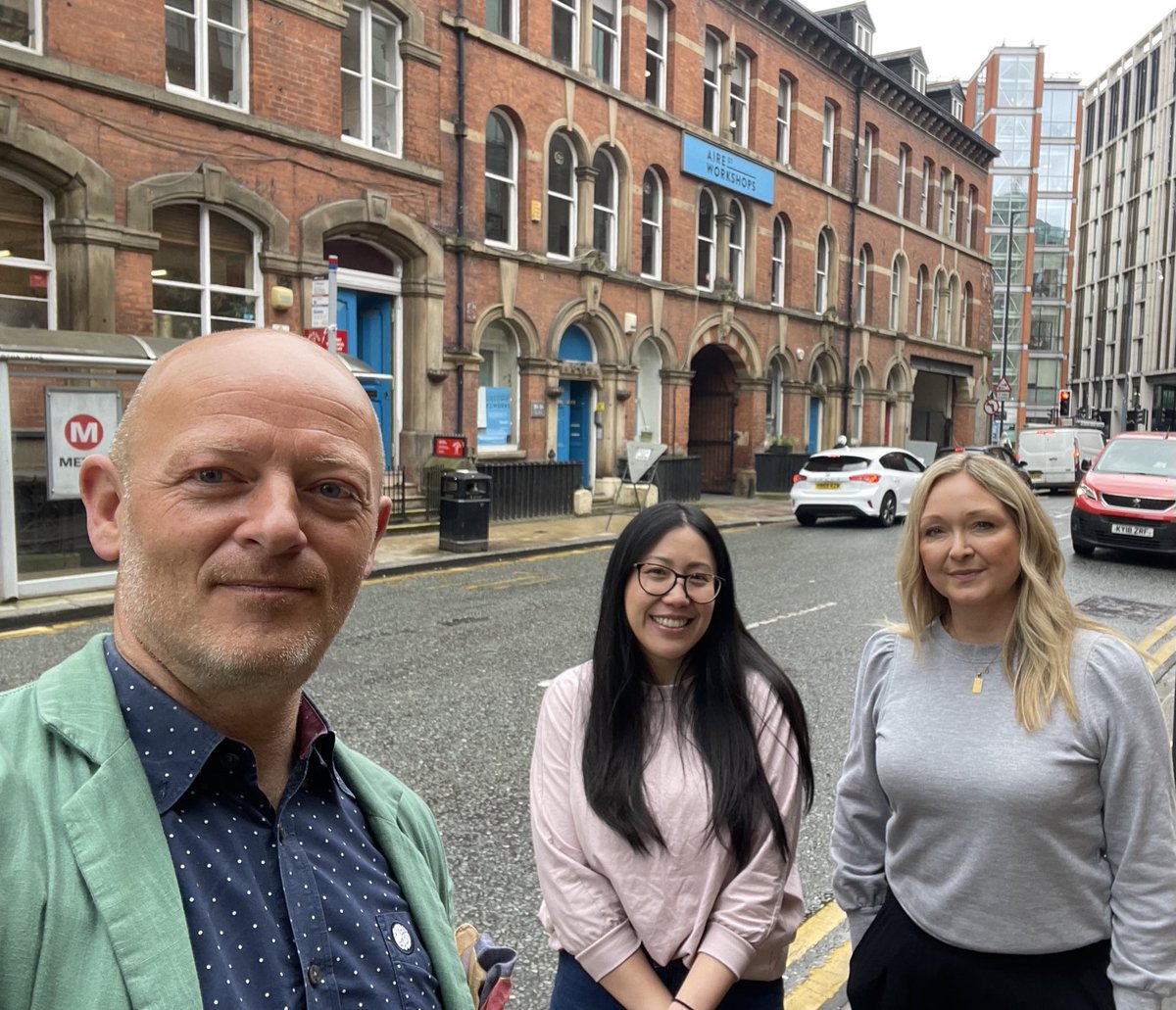 This morning I met some of the talented people running creative businesses facing eviction because Leeds Council bosses want to sell off their Aire Street Studios home. ⁦@TracyBrabin⁩ ⁦@debracoupar⁩ ⁦@Jonathan_Pryor⁩ can you put your heads together & stop this?