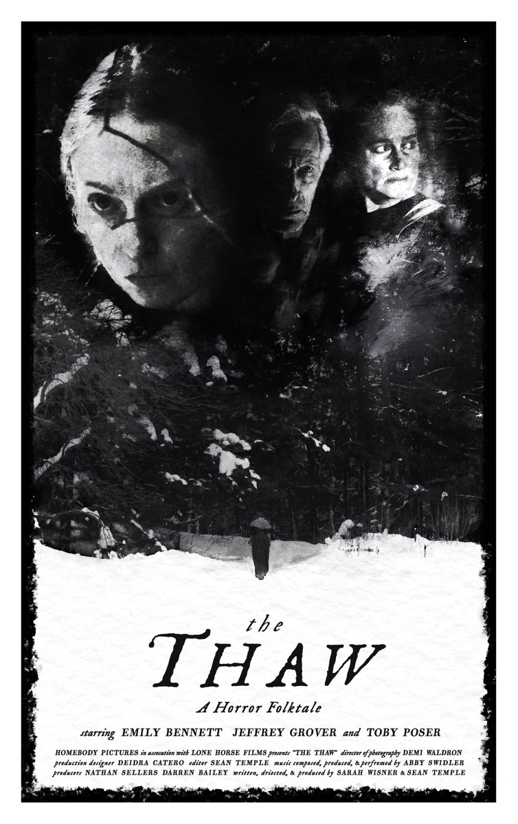 I’m covering @salemhorrorfest again! I truly love this festival! Y’all shouldn’t miss what they’re bringing. I cannot wait to talk about this short, The Thaw. #folkhorror with @emilyrbennett @adams_films and Jeffrey Grover. #horror #thethawfilm #shorthorror #interludes