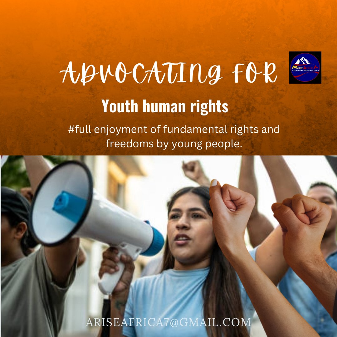 Every youth deserves a life free from harm, exploitation, and discrimination but around the world, some young people, especially from marginalized or minority groups are subjected to violence, forced into work or marriage. #Arise4youthThursday #youthrights #YouthEmpowerment