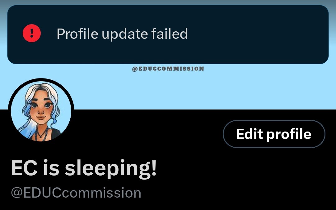 Ayaw mag-update ng profile name ko 😬