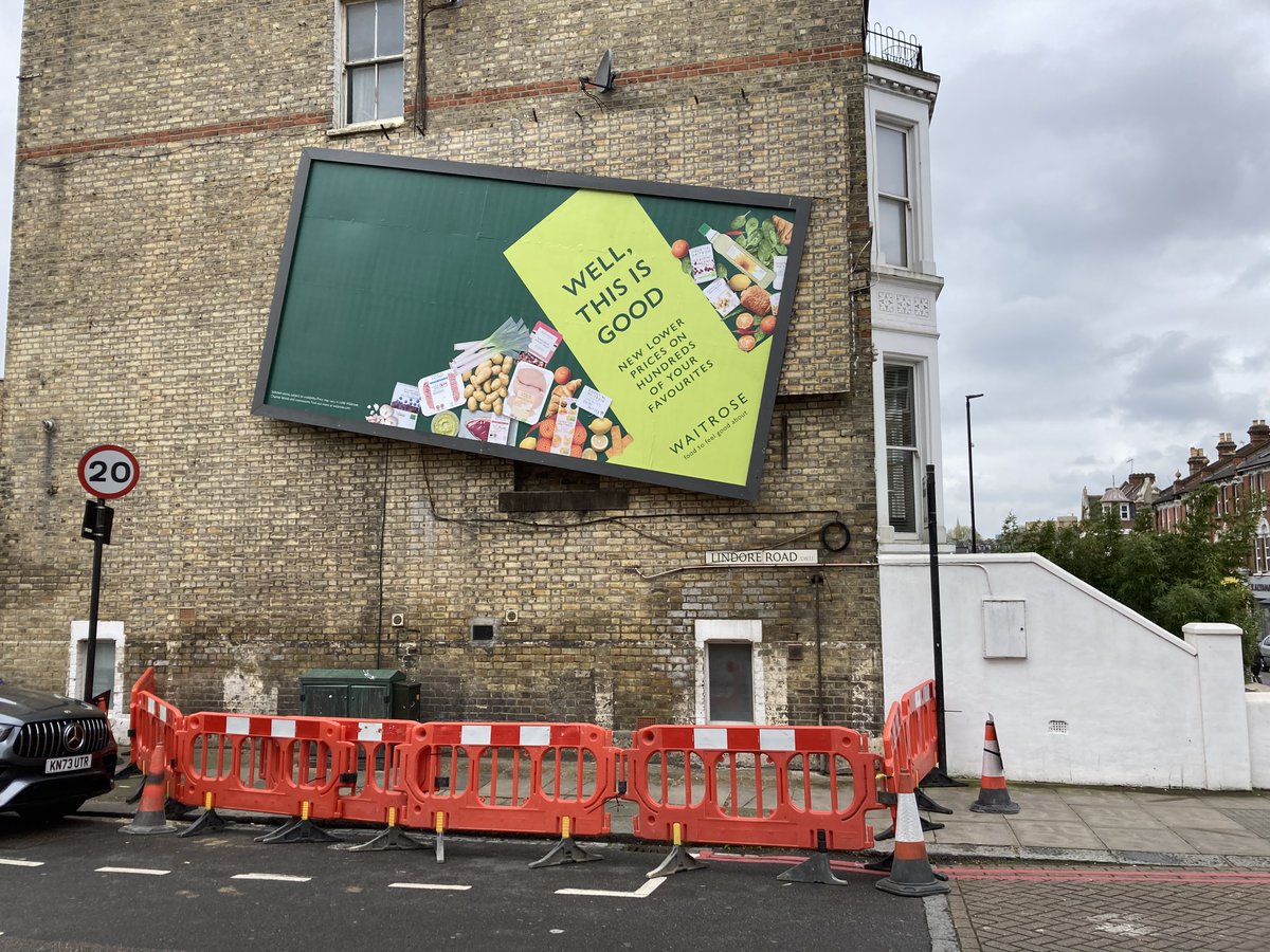 Hi @wandbc - thanks for the swift action but while our prices are falling rapidly, our billboard certainly isn’t! #noneedforbollards