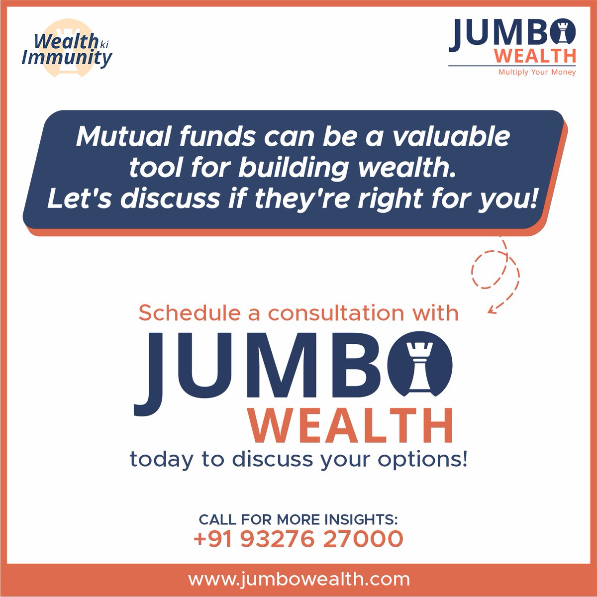 Let's understand mutual funds so that you can invest like a pro.

For more details contact Jumbo Wealth today! @9327627000

#JumboWealth #financialfreedom #financialliteracy #personalfinance #investing #moneymanagement #wealthbuilding #financetips #moneygoals #financialplanning