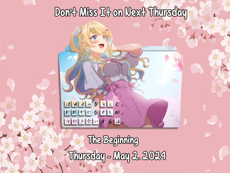 Don't Forget on Next Thursday !!! 

#OurDatingSim, #TheBeginning, #Spring2024