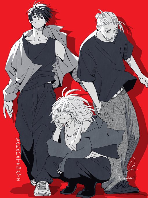 「2boys tank top」 illustration images(Latest)