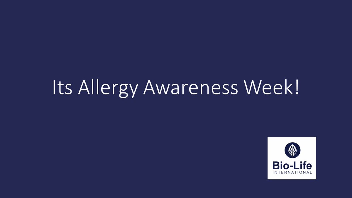 1 in 3 people in the UK currently live with an allergy, which is set to rise to 1 in 2 by 2026 according to Allergy UK.

It's statistics like these that highlight why it's important to have an Allergy Awareness Week!

 #allergies #allergyawareness #allergyawarenessweek