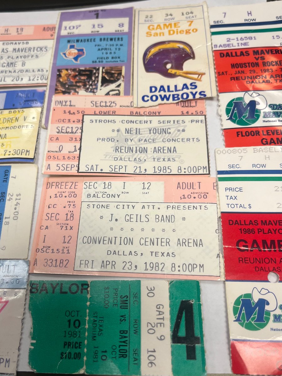 Old stubs day