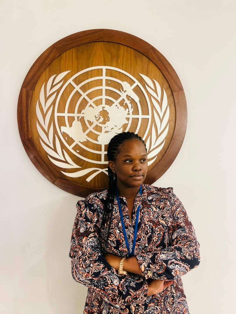 PrudenceChavul2's tweet photo. It was a privilege to represent young people at the 2024 ECOSOC Youth Forum. One thing that stood out for me was the call to meaningfully engage young people in their diversity as we try to improve climate financing and food systems in the world. https://t.co/O8TPGtTJnV