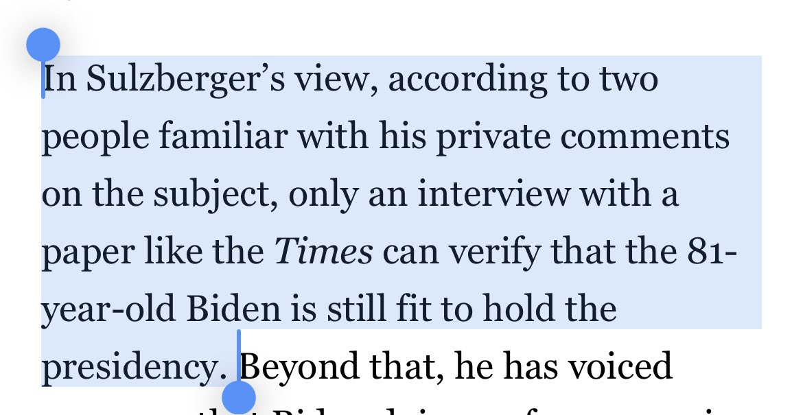 Honestly I don’t know how you read this article and trust anything the Times writes about Biden politico.com/news/magazine/…