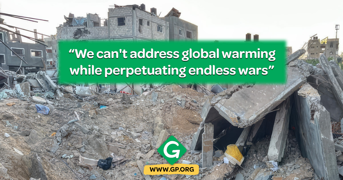'These bills are a stark reminder of the misplaced priorities of our political leaders in both parties. We can't address global warming while perpetuating endless wars and fueling the military-industrial complex' #NotInOurNames gp.org/dems_reps_appr…