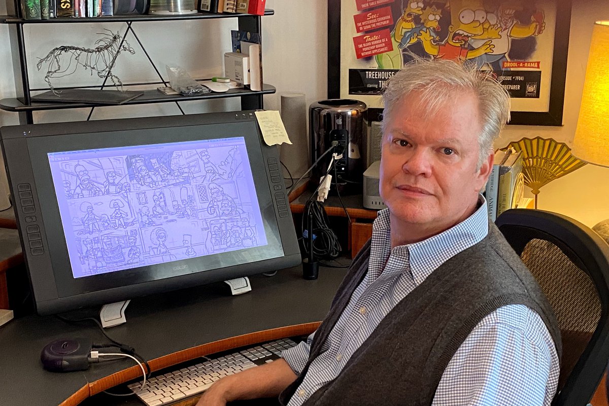 Greg Checketts, Lead Character Layout Artist for @TheSimpsons and '85 @theatre_msu grad, will speak at the College of Arts & Letters commencement. Checketts will talk about his time at MSU, career in Los Angeles, and advocacy for the arts. #SpartanGrad24 cal.msu.edu/news/theatre-a…