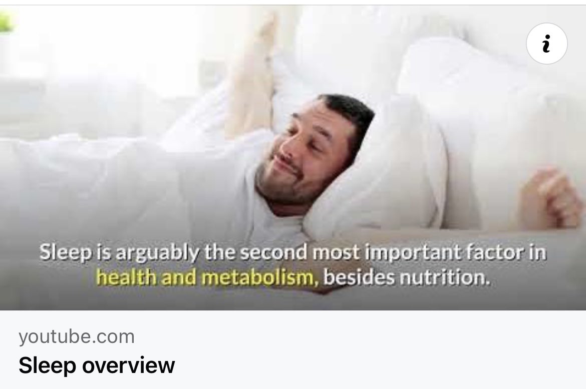 Sleep overview
youtu.be/_Eg6132TkAk

#Fitness #gym #food #lifestyle #progress #muscle #fitnesschef #nutrition #lioisystems #chef #cook #havoc #monster