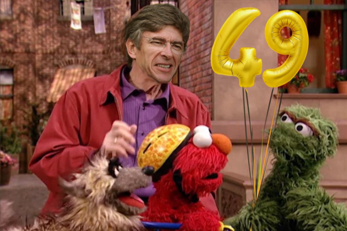 I photoshop #Arsène #Wenger into Movies or tv shows every day #afc #arsenal #wengerin : Day 528 “ today show was sponsored by the Letters C O Y G and the Number 49 .”