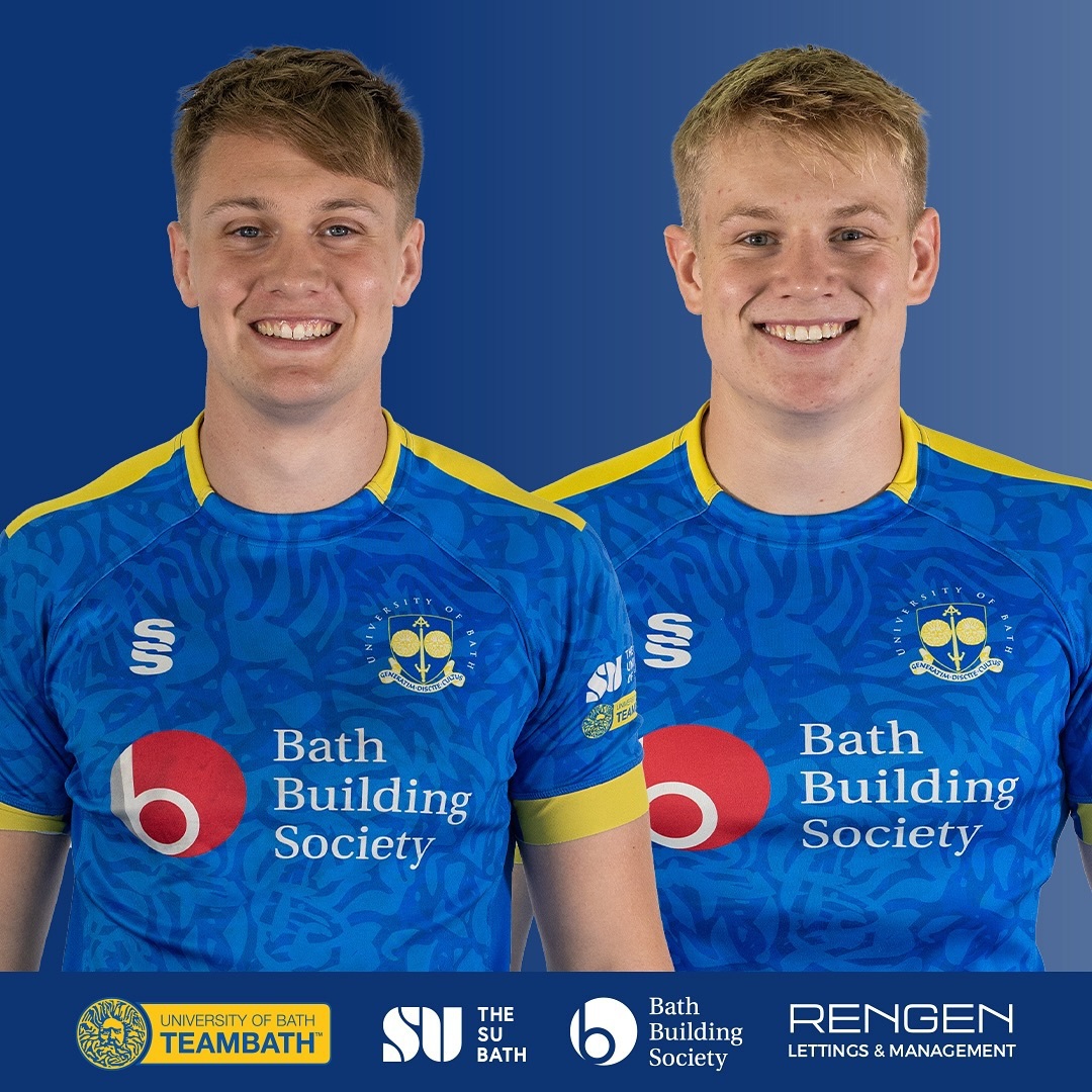Congratulations to @UOBathRugby players Iwan Price-Thomas and Will Jeanes who will be joining the @EngRugbyUnis squad for next week's match against France Universities at @CoventryRugby. 👏 #BUCSSuperRugby @TeamBath