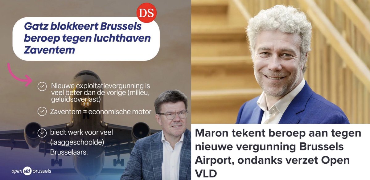 Open VLD wikt, ecolo beschikt.