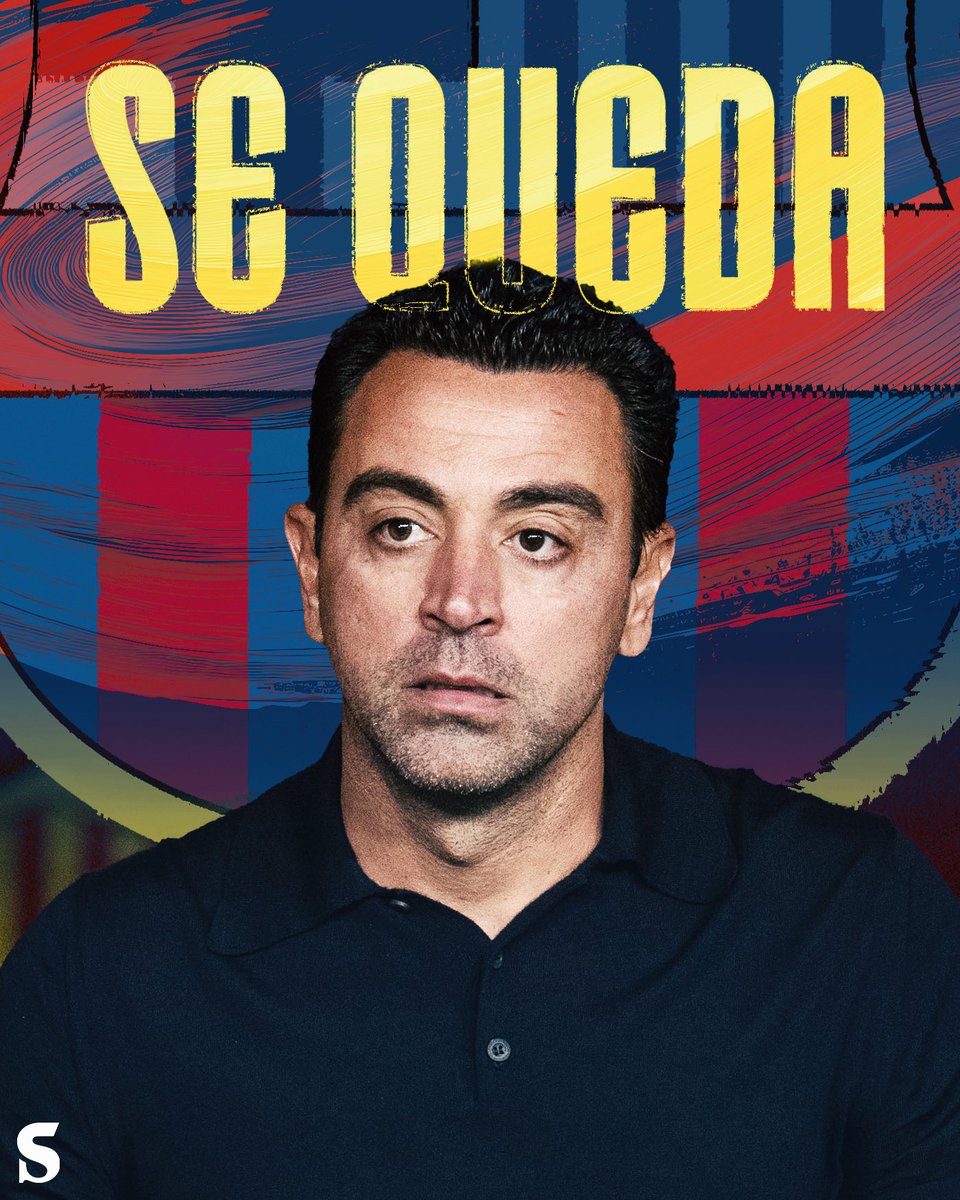 Kalıyor.

Xavi: “Bu proje henüz bitmedi.”