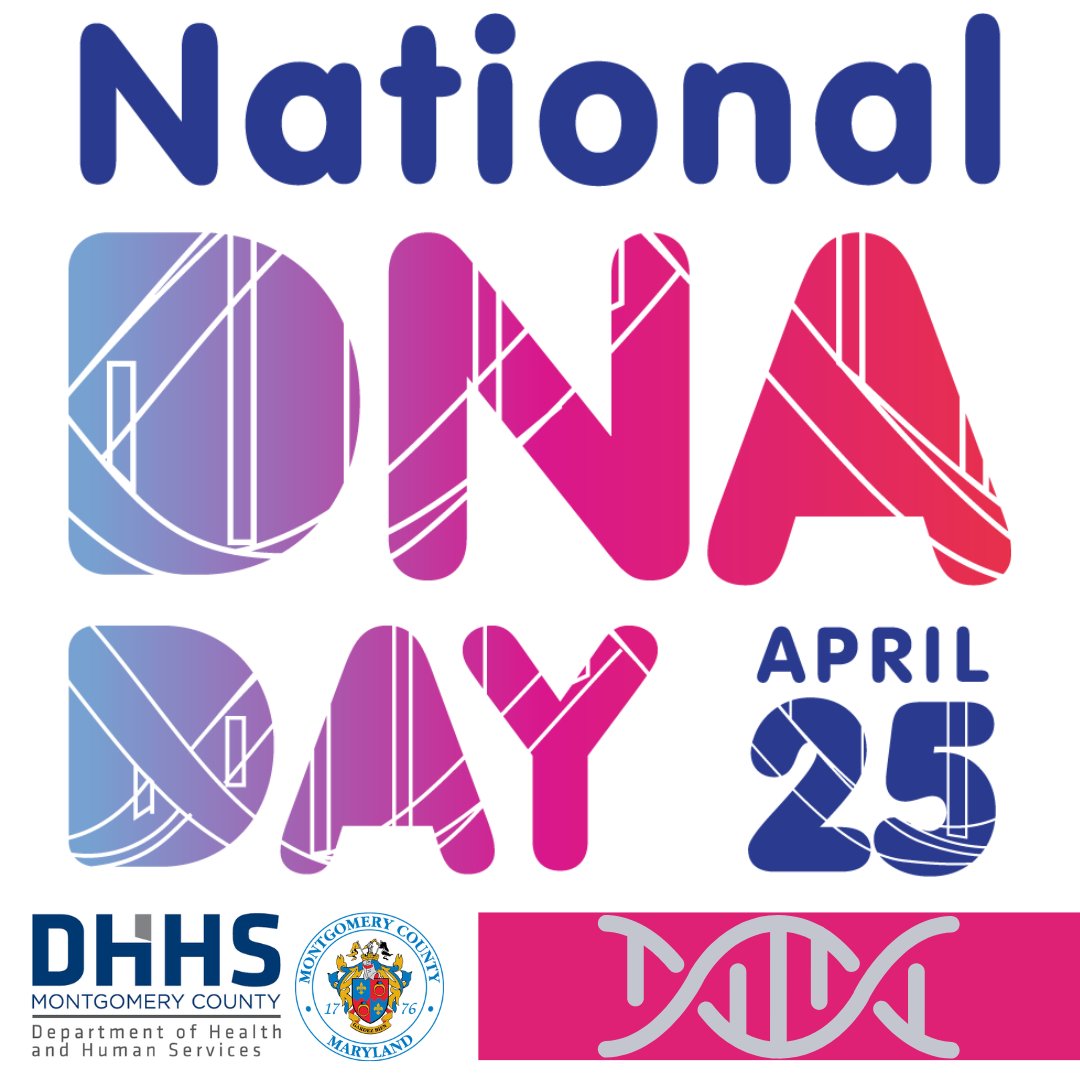Today is National DNA Day, which celebrates the completion of the Human Genome Project and the discovery of the double helix! #DNADay24