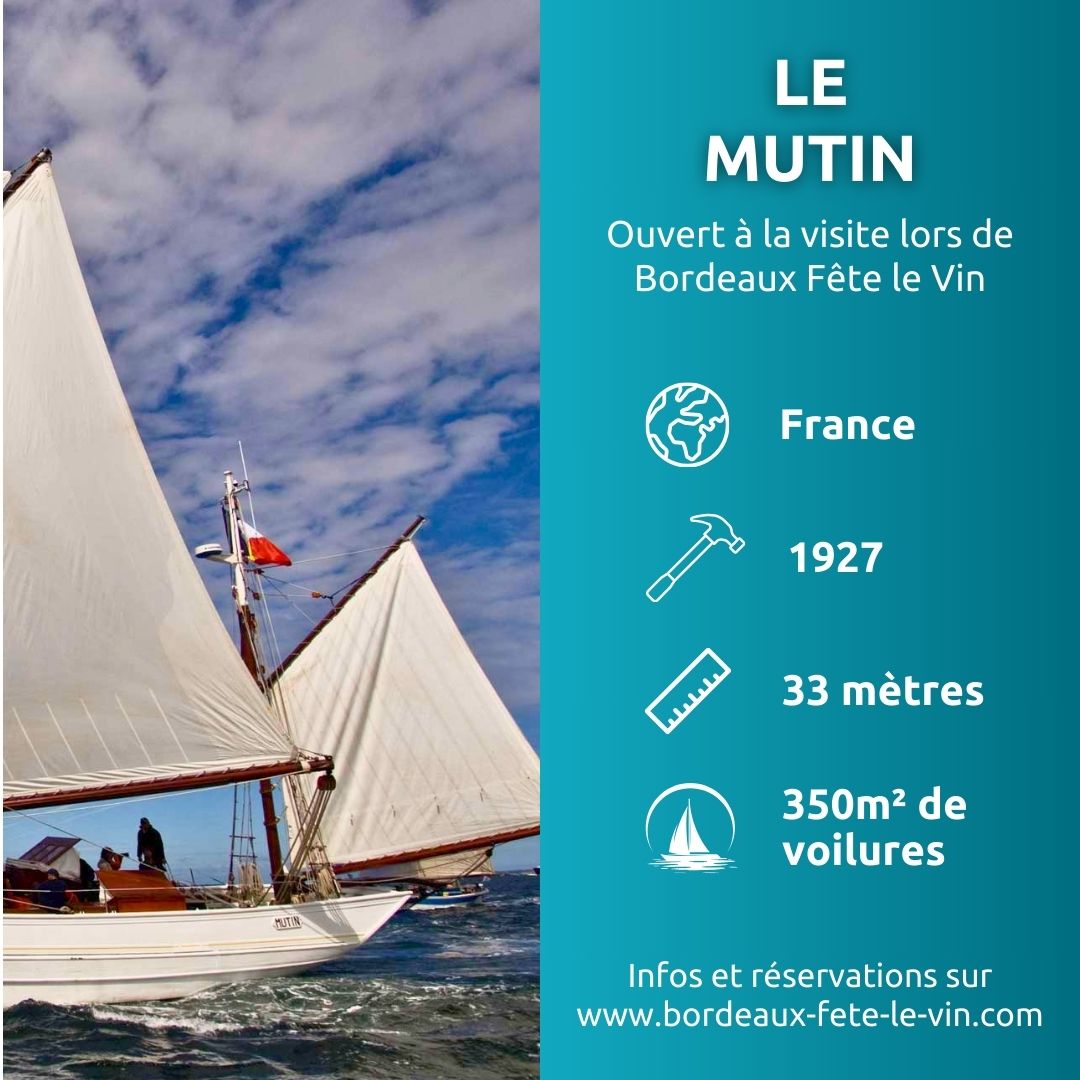 Connaissez-vous le Mutin ? ⛵ Ce dundee est la plus ancienne unité navigante de la Marine nationale française et sert aujourd'hui de bateau-école 🌊

Envie d'en savoir plus ? 👉 cutt.ly/Uw6beIOk