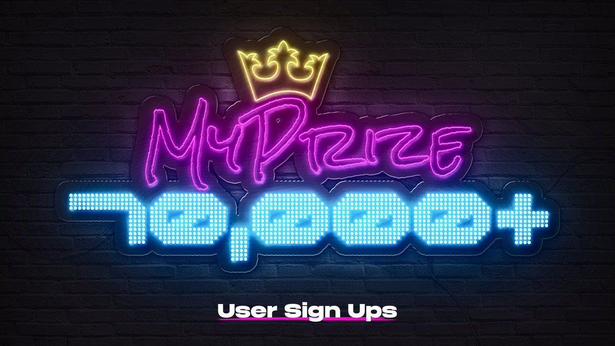 SEVENTY THOUSAND USERS ON MYPRIZE

Good thing there's no max capacity in this casino, bring ALL your friends with you.

Can't wait to let everybody in! 🎰