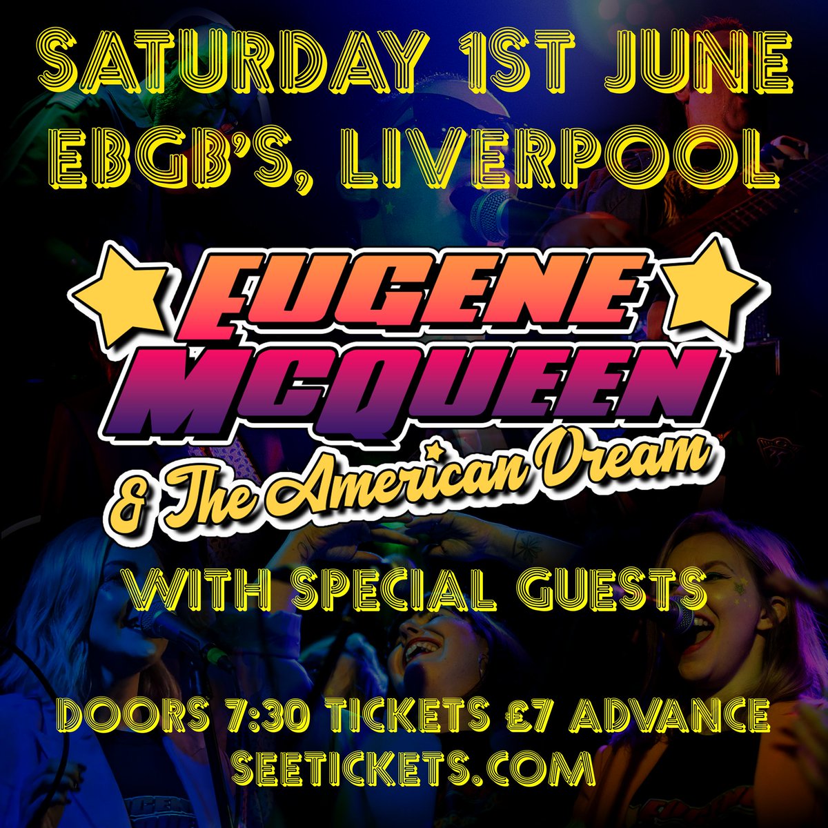 Hey! Fancy a Single Launch Party on 1st June? Course you do! It's in EBGBS Liverpool and you can grab tickets here  
seetickets.com/event/eugene-m…