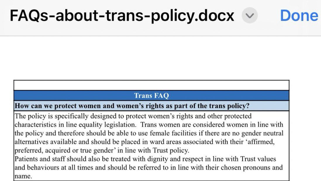 According to Lewisham and Greenwich NHS Trust (@LG_NHS) “trans women are considered women”. This demonstrates beyond doubt that parts of the NHS are captured by activists who choose ideology over reality