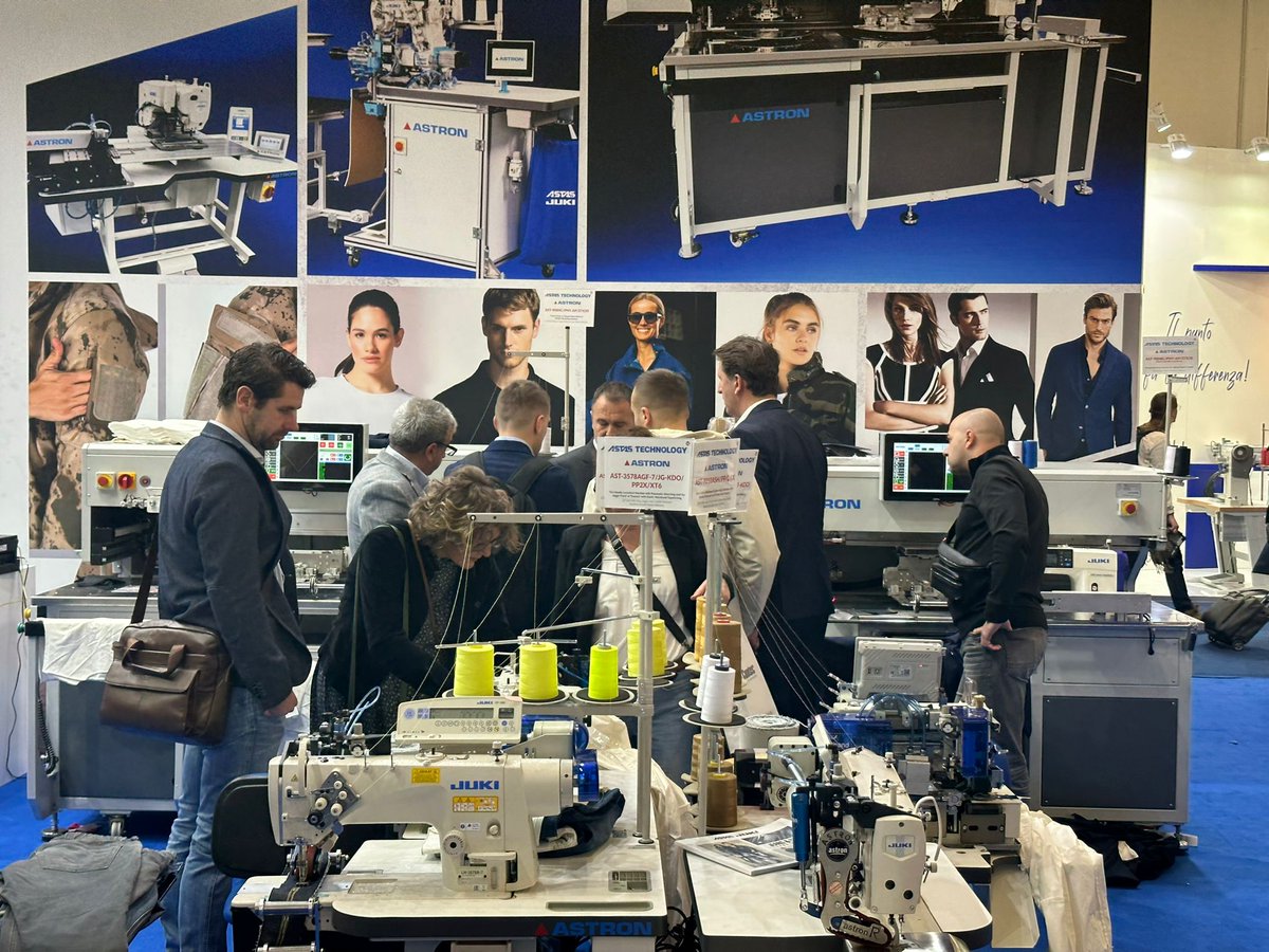 AstasTechnology's tweet image. Frankfurt Germany Texprocess Fair continues at full speed
#texprocess #astastechnology #fairs #messefrankfurt #sewingtechnologies