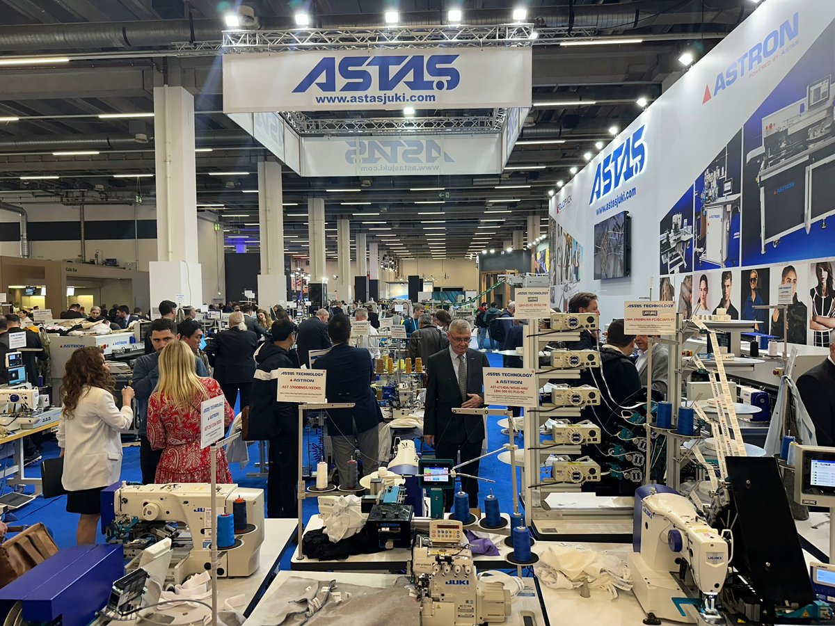 AstasTechnology's tweet image. Frankfurt Germany Texprocess Fair continues at full speed
#texprocess #astastechnology #fairs #messefrankfurt #sewingtechnologies