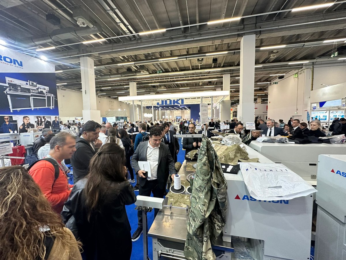AstasTechnology's tweet image. Frankfurt Germany Texprocess Fair continues at full speed
#texprocess #astastechnology #fairs #messefrankfurt #sewingtechnologies