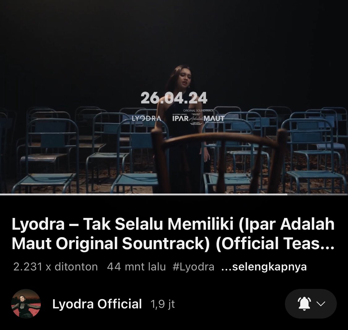 FaraDiba1_'s tweet photo. Yok bisa yok jam 00:00 #TakSelaluMemiliki #Lyodra #IparAdalahMaut https://t.co/5QQnaO0UDv