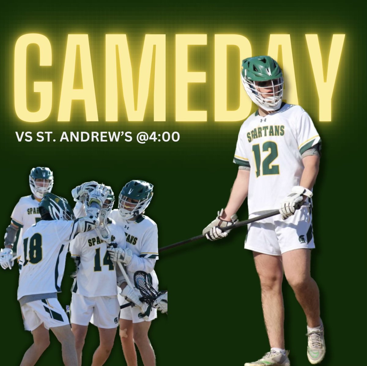 Today our @saintmarkshs Boys Lacrosse team faces off against St. Andrew’s away at 4:00 pm! Let’s Go!!! #saintmarkshs #spartanstrong #saintmarkslacrosse